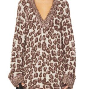 Free People Little Animal Pullover in color Grey Antler Combo